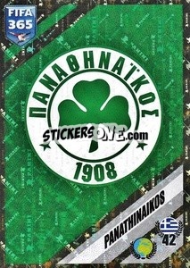Sticker Logo - Panathinaikos - FIFA 365 2024
 n. 285 - Panini