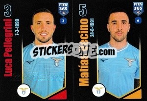 Sticker Luca Pellegrini / Matías Vecino - FIFA 365 2024
 - Panini