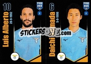 Cromo Luis Alberto / Daichi Kamada - FIFA 365 2024
 - Panini