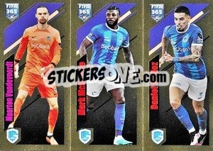 Sticker Maarten Vandevoordt / Mark McKenzie / Daniel Muñoz - FIFA 365 2024
 - Panini