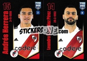 Sticker Marcelo Andrés Herrera / Leandro González Pírez - FIFA 365 2024
 n. 9 - Panini