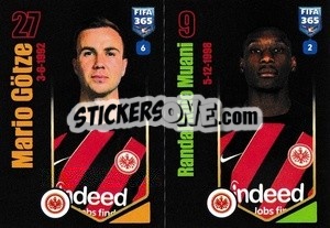 Sticker Mario Götze / Ranndal Kolo Muani - FIFA 365 2024
 n. 258 - Panini
