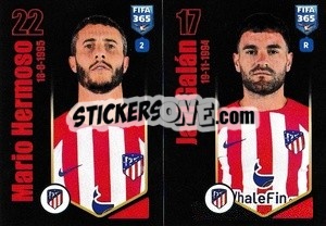 Sticker Mario Hermoso / Javi Galán - FIFA 365 2024
 n. 137 - Panini