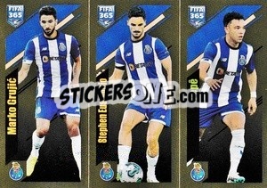 Sticker Marko Grujić / Stephen Eustáquio / Pepê - FIFA 365 2024
 - Panini