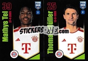 Sticker Mathys Tel / Thomas Müller - FIFA 365 2024
 - Panini