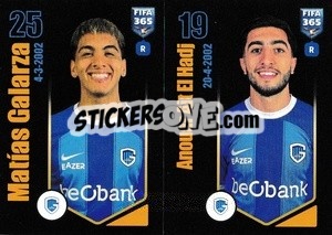 Sticker Matías Galarza / Anouar Ait El Hadj - FIFA 365 2024
 n. 32 - Panini