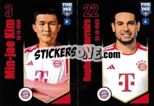 Sticker Min-jae Kim / Raphaël Guerreiro - FIFA 365 2024
 - Panini