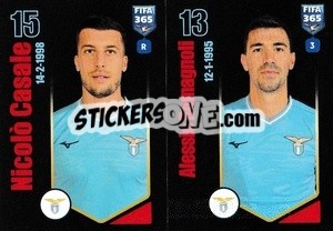 Sticker Nicolò Casale / Alessio Romagnoli - FIFA 365 2024
 - Panini