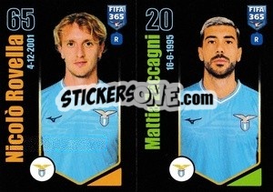 Sticker Nicolò Rovella / Mattia Zaccagni - FIFA 365 2024
 - Panini