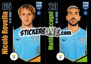 Sticker Nicolò Rovella / Mattia Zaccagni - FIFA 365 2024
 n. 336 - Panini