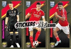 Sticker Odysseas Vlachodimos / António Silva / Alexander Bah - FIFA 365 2024
 n. 391 - Panini