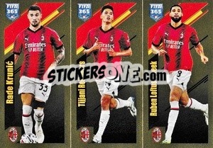 Sticker Rade Krunić / Tijani Reijnders / Ruben Loftus-Cheek - FIFA 365 2024
 - Panini
