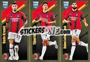 Sticker Rade Krunic / Tijani Reijnders / Ruben Loftus-Cheek - FIFA 365 2024
 n. 347 - Panini