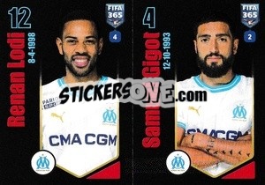 Sticker Renan Lodi / Samuel Gigot - FIFA 365 2024
 n. 200 - Panini