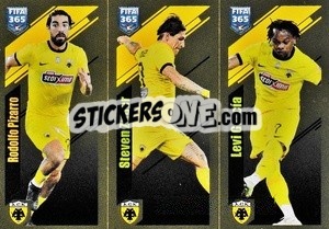 Sticker Rodolfo Pizarro / Steven Zuber / Levi García - FIFA 365 2024
 - Panini