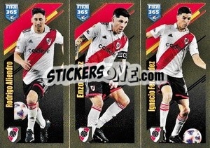 Sticker Rodrigo Aliendro / Enzo Pérez / Ignacio Nacho Fernández - FIFA 365 2024
 - Panini