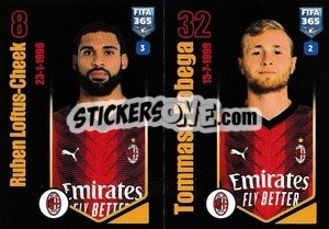 Sticker Ruben Loftus-Cheek / Tommaso Pobega - FIFA 365 2024
 n. 350 - Panini