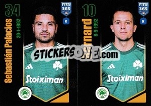 Sticker Sebastián Palacios / Bernard - FIFA 365 2024
 - Panini