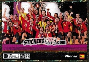 Cromo Spain FIFA Women's World Cup AU/NZ 2023 Winner