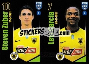 Sticker Steven Zuber / Levi García - FIFA 365 2024
 - Panini