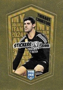Sticker Thibaut Courtois (Real Madrid CF) - FIFA 365 2024
 - Panini