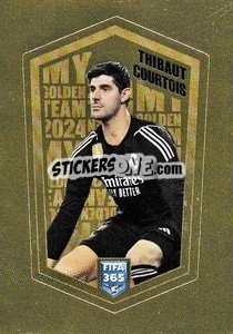 Sticker Thibaut Courtois (Real Madrid CF) - FIFA 365 2024
 n. COU - Panini