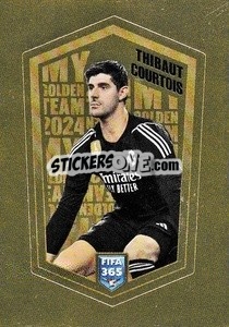 Cromo Thibaut Courtois (Real Madrid CF)