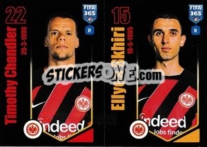 Sticker Timothy Chandler / Ellyes Skhiri - FIFA 365 2024
 - Panini