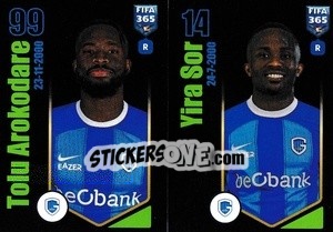 Sticker Tolu Arokodare / Yira Sor - FIFA 365 2024
 - Panini