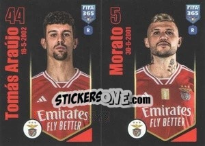 Sticker Tomás Araújo / Morato - FIFA 365 2024
 n. 392 - Panini