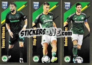 Sticker Tonny Vilhena / Filip Đuričić / Rubén Pérez - FIFA 365 2024
 n. 283 - Panini
