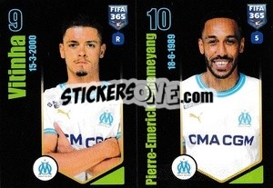 Sticker Vitinha / Pierre-Emerick Aubameyang - FIFA 365 2024
 n. 211 - Panini