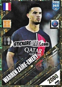 Sticker Warren Zaïre-Emery - Rising Stars - FIFA 365 2024
 n. 430 - Panini