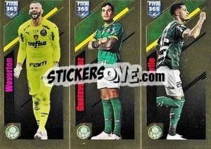 Sticker Weverton / Gustavo Gómez / Murilo - FIFA 365 2024
 - Panini