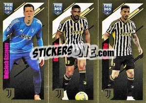 Sticker Wojciech Szczęsny / Bremer / Danilo - FIFA 365 2024
 n. 311 - Panini