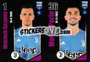 Sticker Wojciech Szczęsny / Mattia Perin - FIFA 365 2024
 n. 310 - Panini