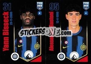 Sticker Yann-Aurel Bisseck / Alessandro Bastoni - FIFA 365 2024
 - Panini