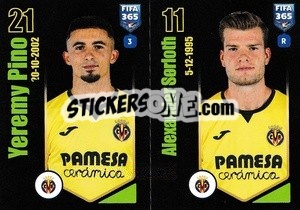 Sticker Yeremy Pino / Alexander Sørloth - FIFA 365 2024
 - Panini
