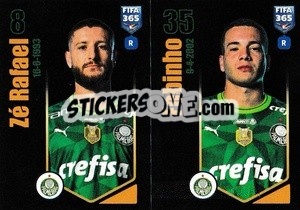 Sticker Zé Rafael / Fabinho - FIFA 365 2024
 - Panini