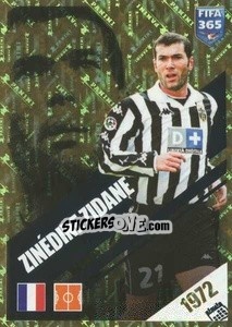 Cromo Zinédine Zidane - Icons - FIFA 365 2024
 - Panini