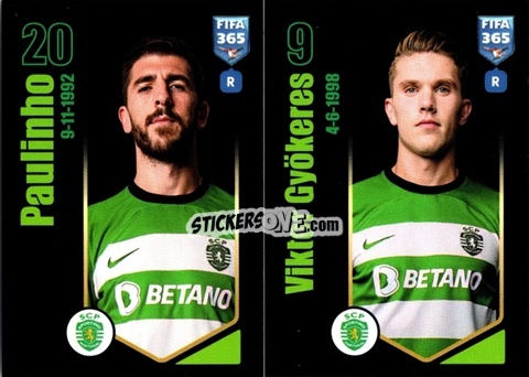 Sticker Paulinho / Viktor Gyökeres - FIFA 365 2024
 n. P15 - Panini
