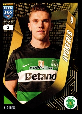 Sticker Viktor Gyökeres - FIFA 365 2024
 n. P36 - Panini