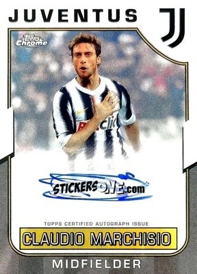Sticker Claudio Marchisio - Juventus Chrome 2022-2023
 n. LE-CM - Topps