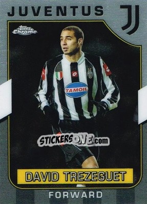 Sticker David Trezeguet - Juventus Chrome 2022-2023
 n. 69 - Topps
