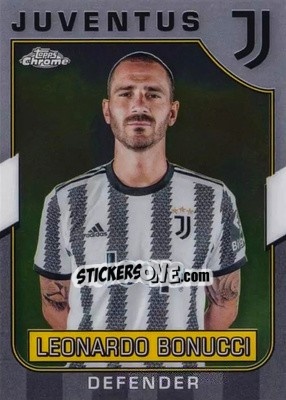 Sticker Leonardo Bonucci - Juventus Chrome 2022-2023
 n. 2 - Topps