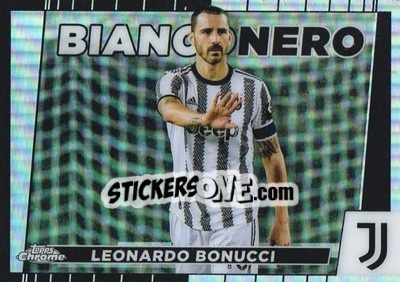 Sticker Leonardo Bonucci - Juventus Chrome 2022-2023
 n. BI1 - Topps