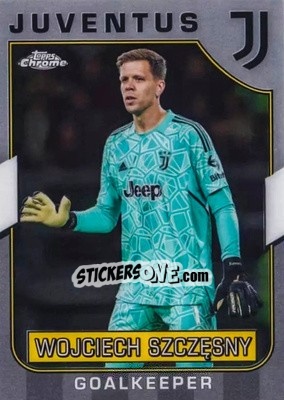 Sticker Wojciech Szczesny - Juventus Chrome 2022-2023
 n. 29 - Topps