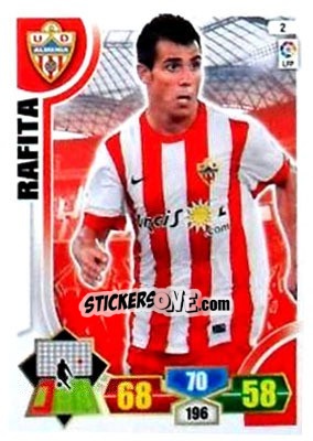Sticker Rafita - Liga BBVA 2013-2014. Adrenalyn XL n. 2 - Panini
