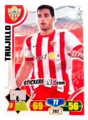 Sticker Trujillo - Liga BBVA 2013-2014. Adrenalyn XL n. 4 - Panini