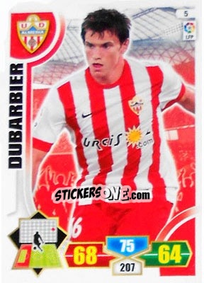 Sticker Dubarbier - Liga BBVA 2013-2014. Adrenalyn XL n. 5 - Panini